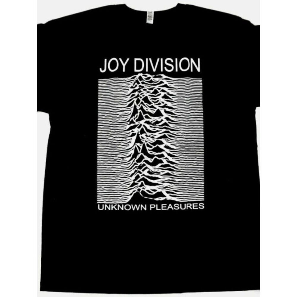 JOY DIVISION T-shirt UK Ian Curtis Post Punk Rock Adult Men's Tee Black New XXL - Picture 2 of 4